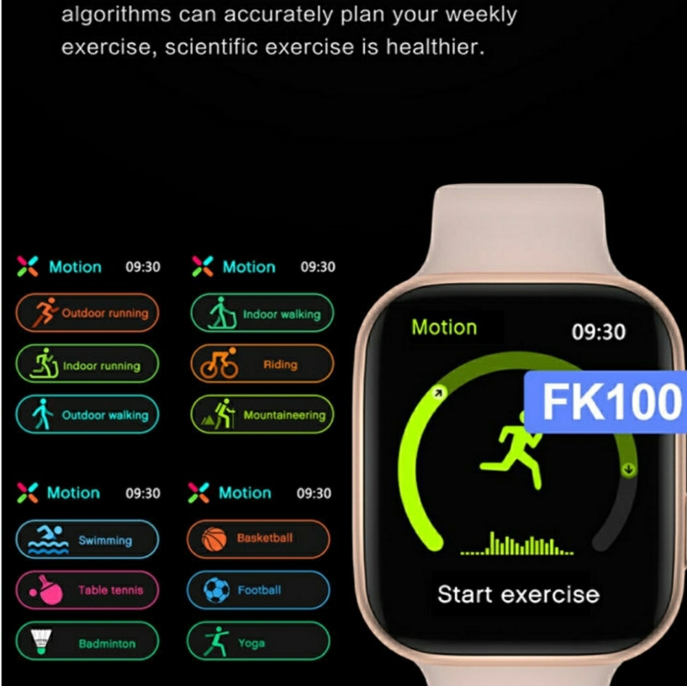 Fk100 Smartwatch wireless charging